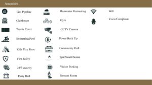 prestige city amenities