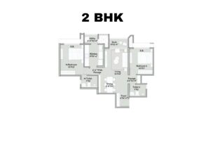 Prestige Garden Trails 2 bhk
