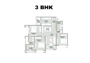 Prestige Garden Trails 3 bhk