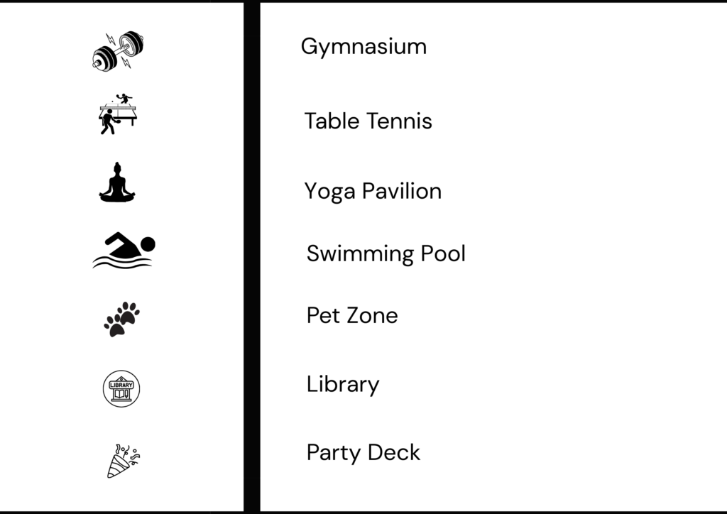 Oakwood at The Prestige City Amenities