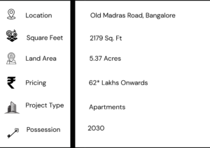 Brigade Lakecrest in kr puram Project Highlights