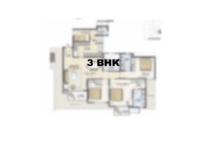 prestige pinewood 3bhk plan