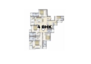 prestige pinewood 4bhk plan