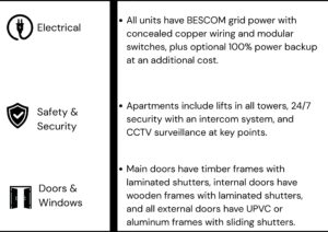 prestige city specifications 2