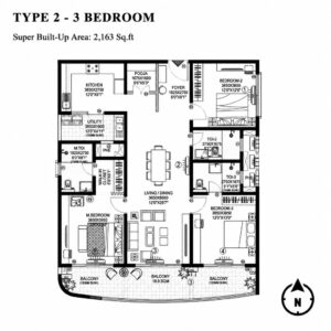 Kalyani Kanakapura Road JP Nagar 2 bhk