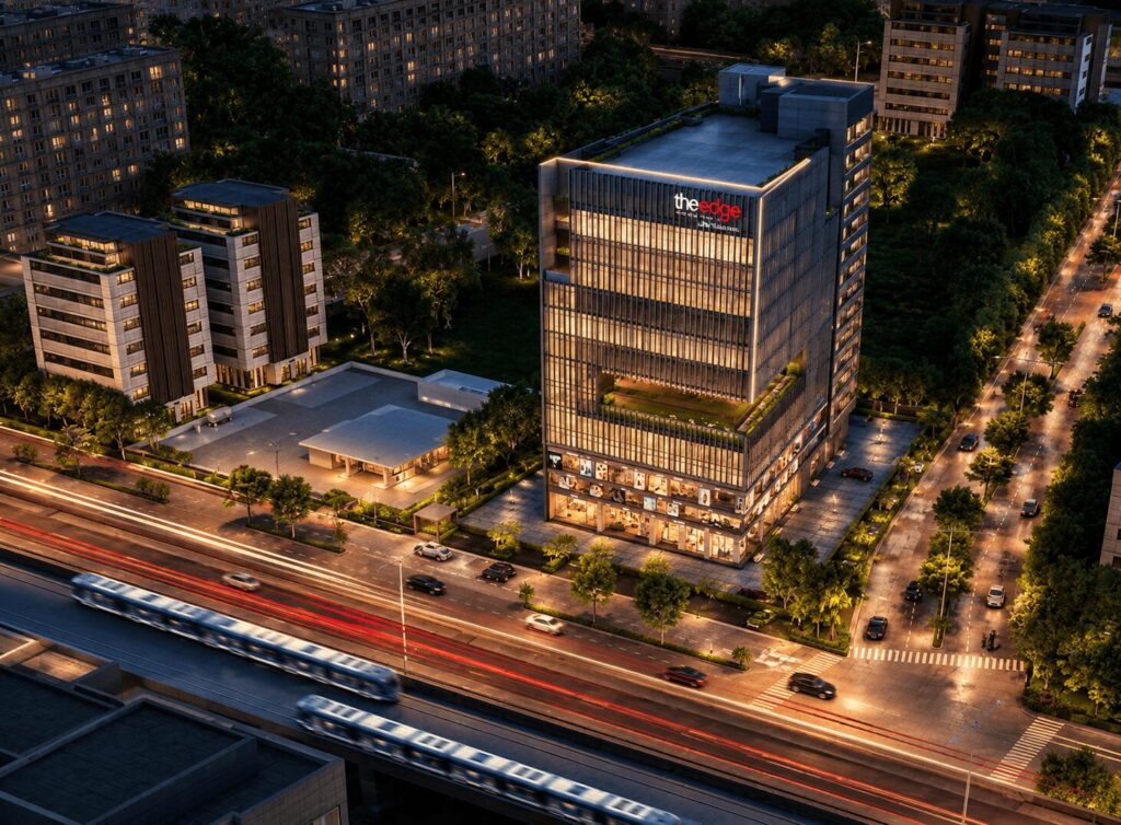Arvind the edge ariel view