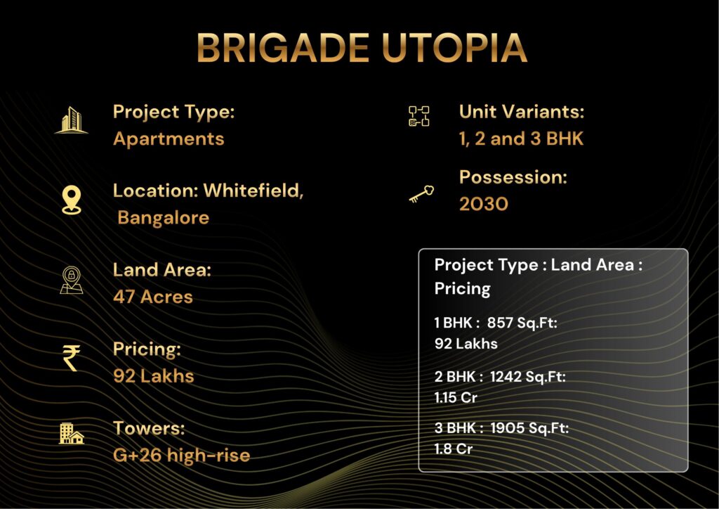 Brigade Utopia Whitefield gallery images