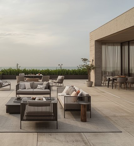 Brigade Stellaris amenities - rooftop seating deck