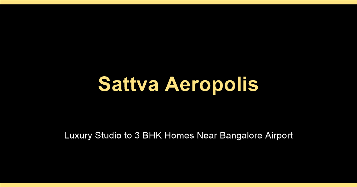 Sattva Aeropolis amenities including luxury clubhouse pool and sports court near Bangalore airport