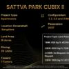 Sattva Park Cubix Phase 2 Devanahalli: 798 Luxury Studio to 3 BHK Homes from Rs 36 Lakh