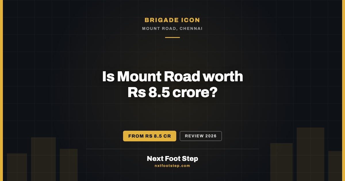 Brigade Icon Review 2026: Is Mount Road Worth Rs 8.5 Cr?