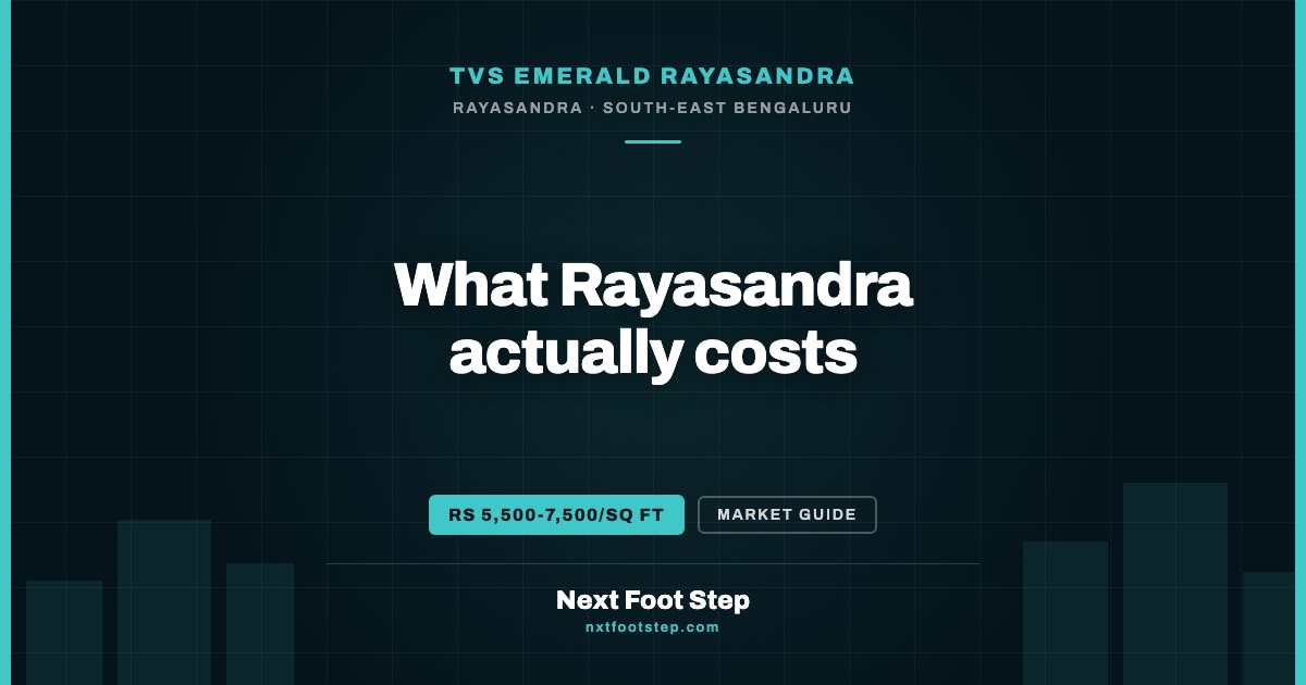 Rayasandra Property Price 2026 — South-East Bangalore Guide