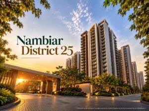 Nambiar District 25 Sarjapur Road | 2, 3 & 4 BHK | Rs 1.47 Cr banner image